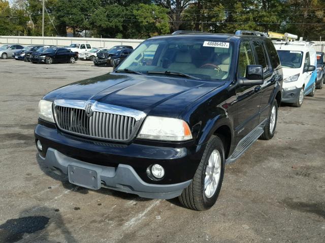 5LMEU68H24ZJ08721 - 2004 LINCOLN AVIATOR BLACK photo 2