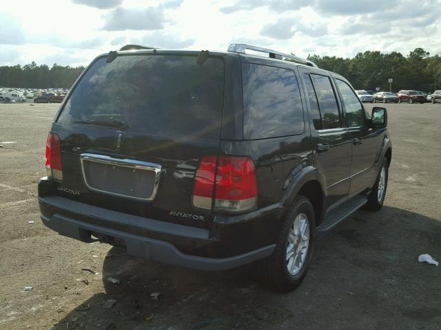 5LMEU68H24ZJ08721 - 2004 LINCOLN AVIATOR BLACK photo 4