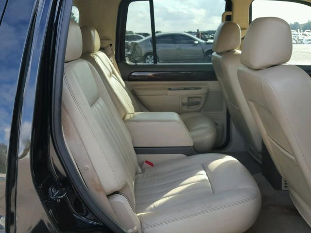 5LMEU68H24ZJ08721 - 2004 LINCOLN AVIATOR BLACK photo 6