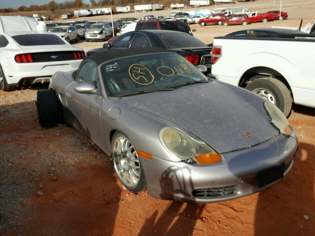 WP0CA29842U620098 - 2002 PORSCHE BOXSTER SILVER photo 1