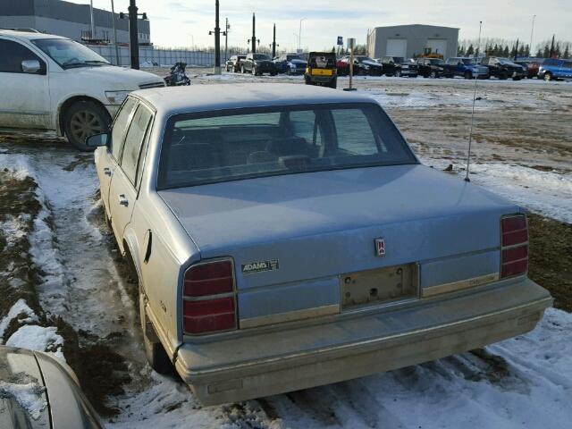 1G3HN51C9KW349989 - 1989 OLDSMOBILE DELTA 88 R BLUE photo 3