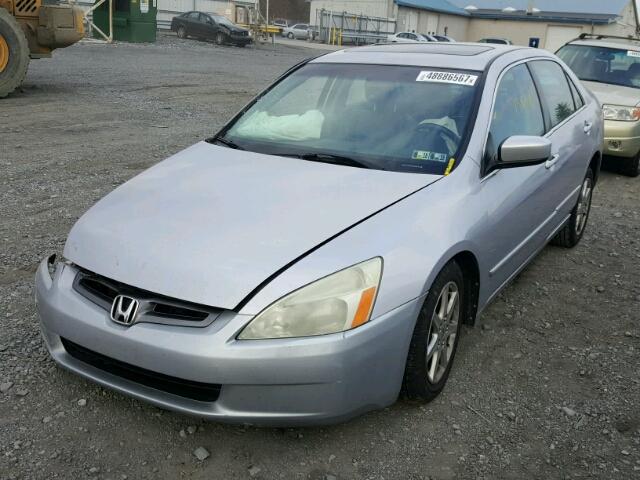 1HGCM66844A023834 - 2004 HONDA ACCORD EX SILVER photo 2