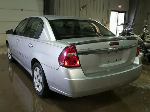 1G1ZT51876F155949 - 2006 CHEVROLET MALIBU LT SILVER photo 3