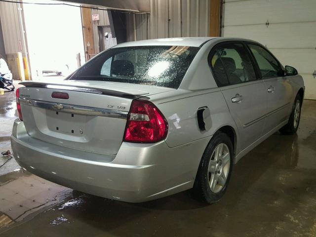 1G1ZT51876F155949 - 2006 CHEVROLET MALIBU LT SILVER photo 4