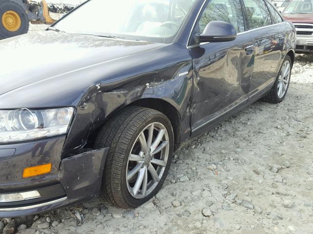 WAUKGAFB7AN063083 - 2010 AUDI A6 PRESTIG CHARCOAL photo 9