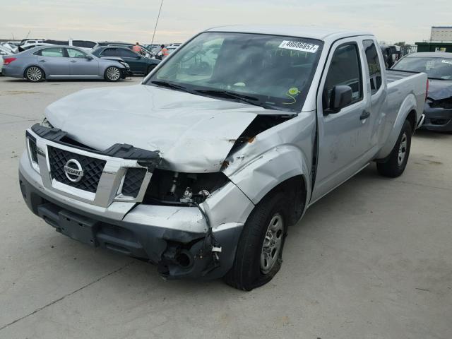 1N6BD0CT8BC413110 - 2011 NISSAN FRONTIER S SILVER photo 2