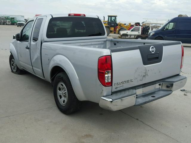 1N6BD0CT8BC413110 - 2011 NISSAN FRONTIER S SILVER photo 3