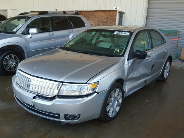 3LNHM26T87R669112 - 2007 LINCOLN MKZ SILVER photo 2