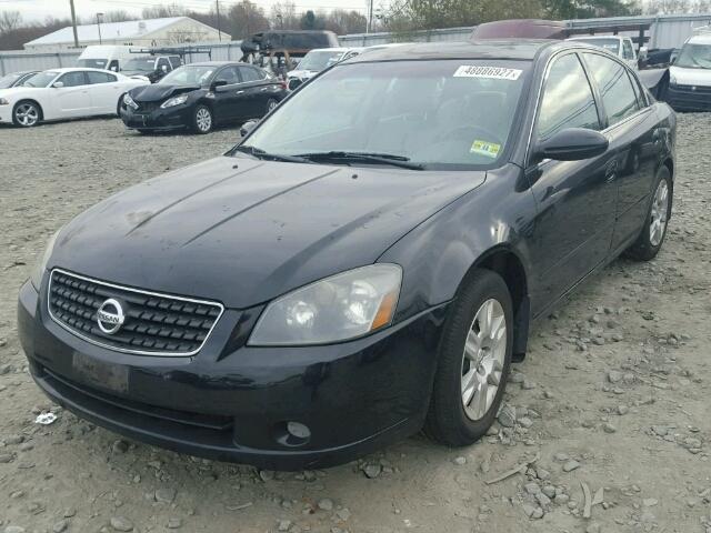 1N4AL11D86N457157 - 2006 NISSAN ALTIMA S BLACK photo 2