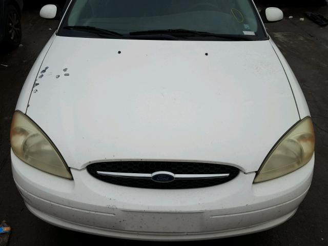 1FAFP552X3G164516 - 2003 FORD TAURUS SES WHITE photo 7