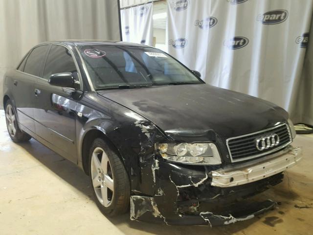 WAUJC68E35A110635 - 2005 AUDI A4 1.8T BLACK photo 1