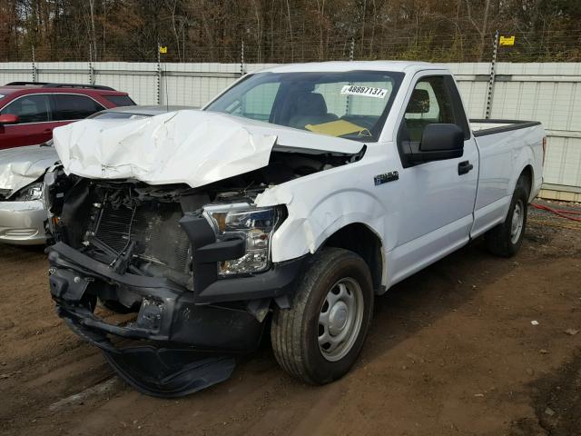 1FTMF1C84GKD69689 - 2016 FORD F150 WHITE photo 2