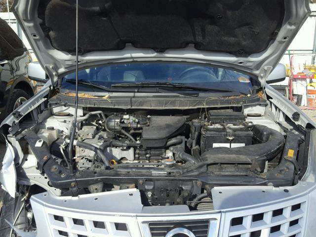 JN8AS58V79W442509 - 2009 NISSAN ROGUE S SILVER photo 7