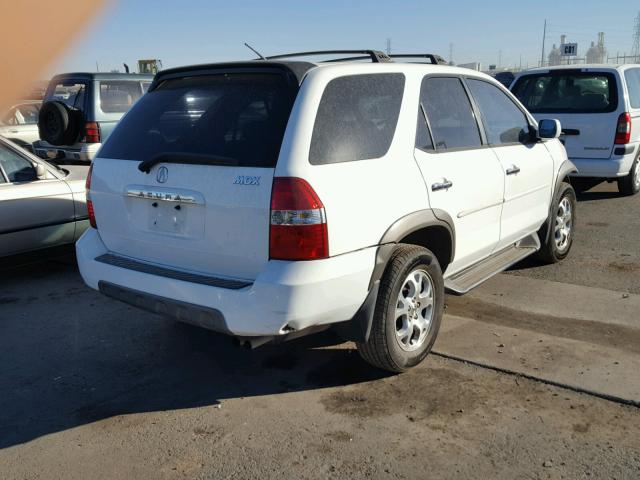 2HNYD18822H512553 - 2002 ACURA MDX TOURIN WHITE photo 4