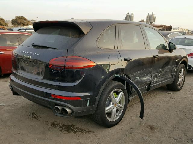 WP1AE2A23GLA64400 - 2016 PORSCHE CAYENNE SE BLUE photo 4