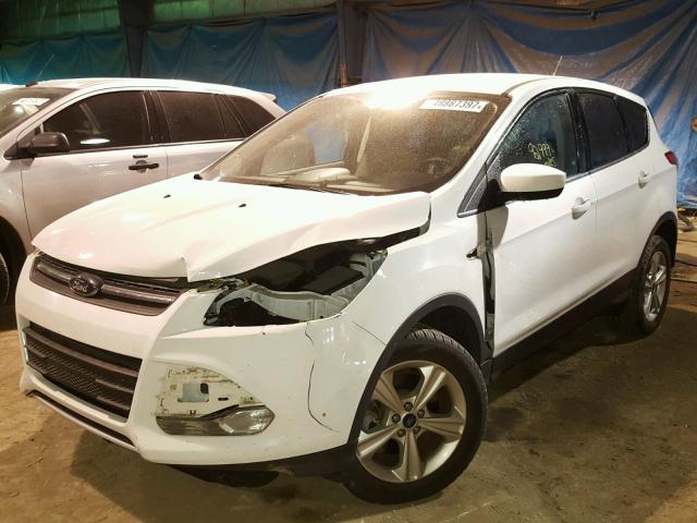 1FMCU9GX7EUA85309 - 2014 FORD ESCAPE SE WHITE photo 2