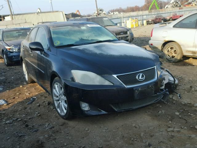 JTHCK262172010111 - 2007 LEXUS IS 250 BLACK photo 1