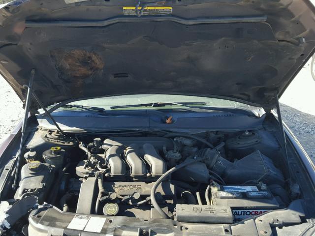 1FAFP56SXYG239916 - 2000 FORD TAURUS SEL MAROON photo 7