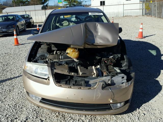 1G8AL55F86Z184401 - 2006 SATURN ION LEVEL TAN photo 9