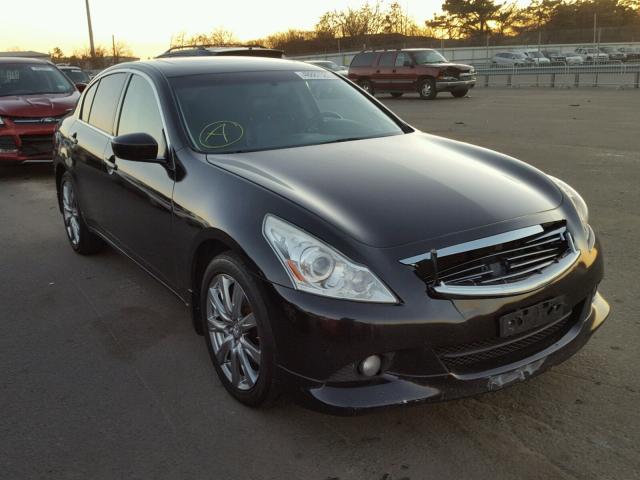 JN1CV6AR1BM406981 - 2011 INFINITI G37 BLACK photo 1