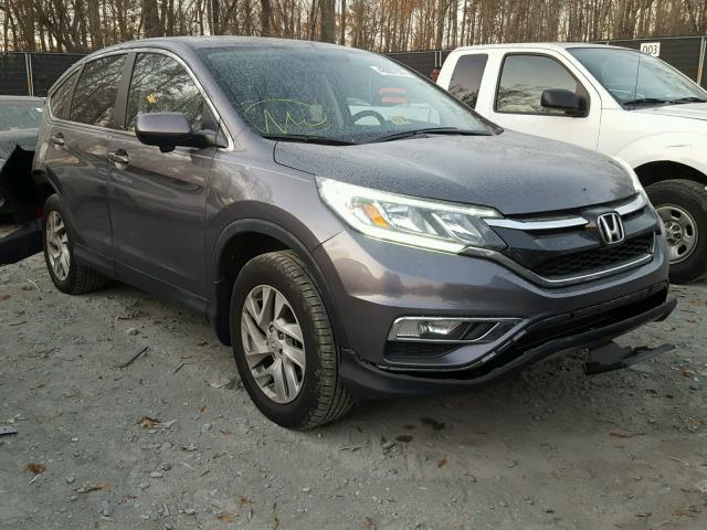 2HKRM3H51GH550043 - 2016 HONDA CR-V EX GRAY photo 1