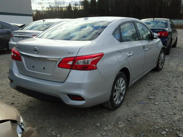 3N1AB7AP5HY325041 - 2017 NISSAN SENTRA S GRAY photo 4