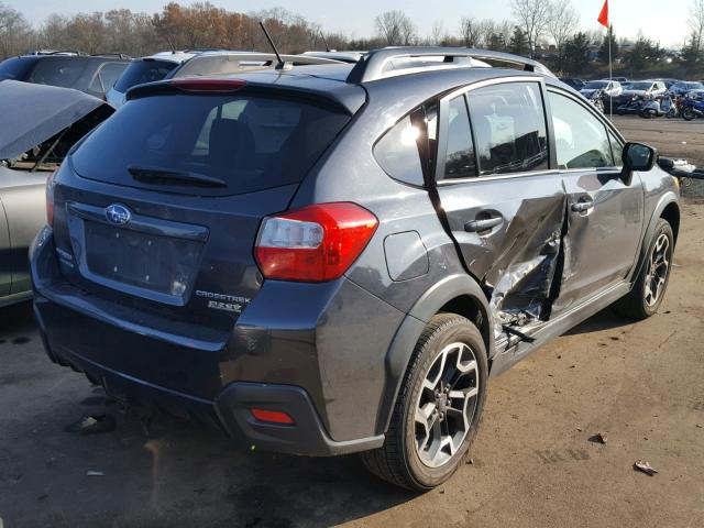 JF2GPABC4G8214784 - 2016 SUBARU CROSSTREK CHARCOAL photo 4