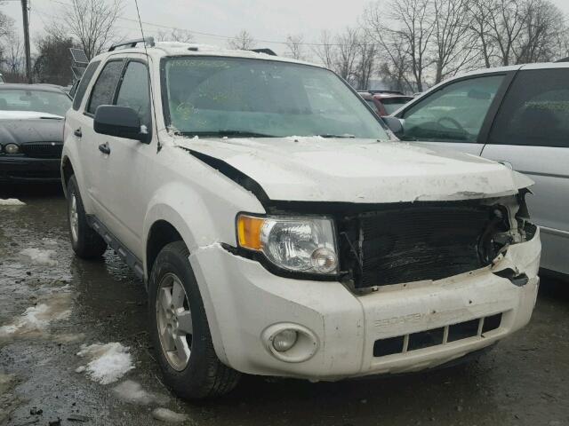 1FMCU9D76BKB34446 - 2011 FORD ESCAPE XLT WHITE photo 1