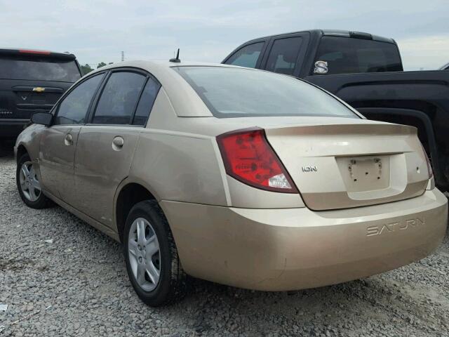 1G8AJ55F06Z109892 - 2006 SATURN ION LEVEL GOLD photo 3
