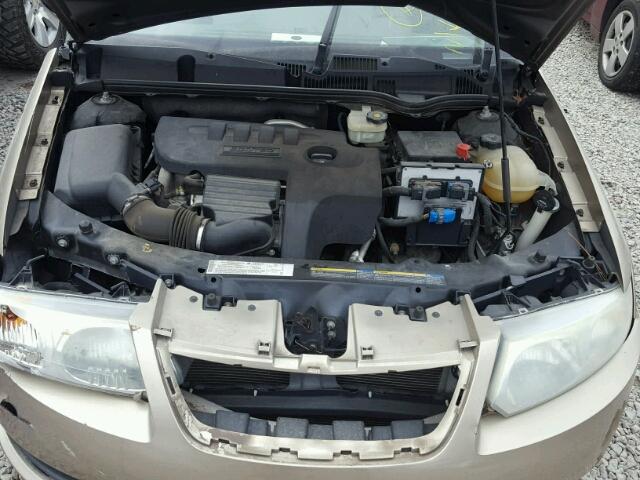 1G8AJ55F06Z109892 - 2006 SATURN ION LEVEL GOLD photo 7