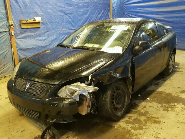 1G2AL15F377230152 - 2007 PONTIAC G5 BLACK photo 2