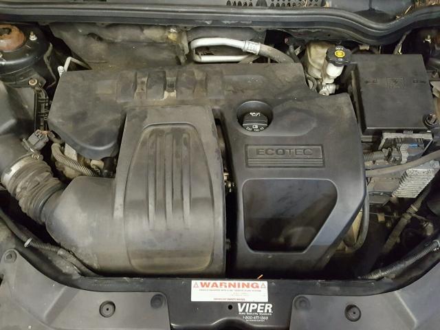 1G2AL15F377230152 - 2007 PONTIAC G5 BLACK photo 7