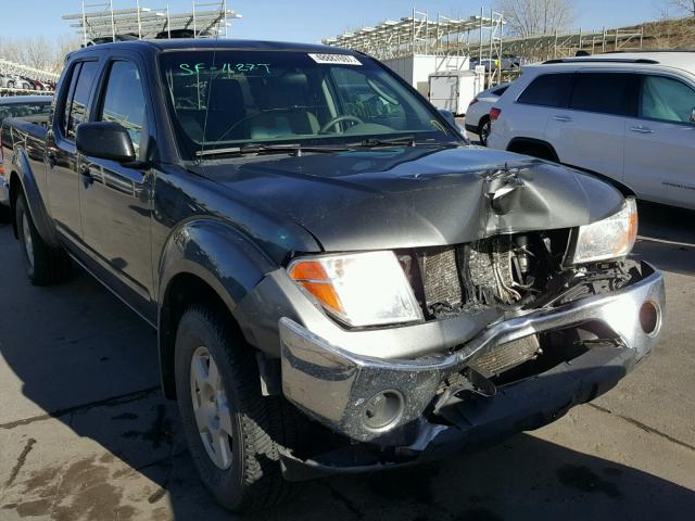 1N6AD09W18C439134 - 2008 NISSAN FRONTIER C GRAY photo 1