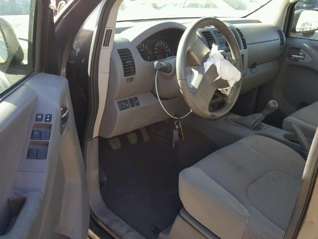 1N6AD09W18C439134 - 2008 NISSAN FRONTIER C GRAY photo 9