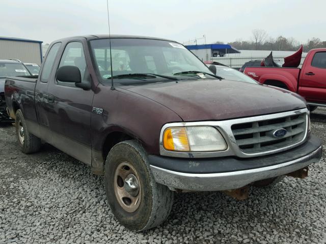 1FTZX17271NB63295 - 2001 FORD F150 MAROON photo 1