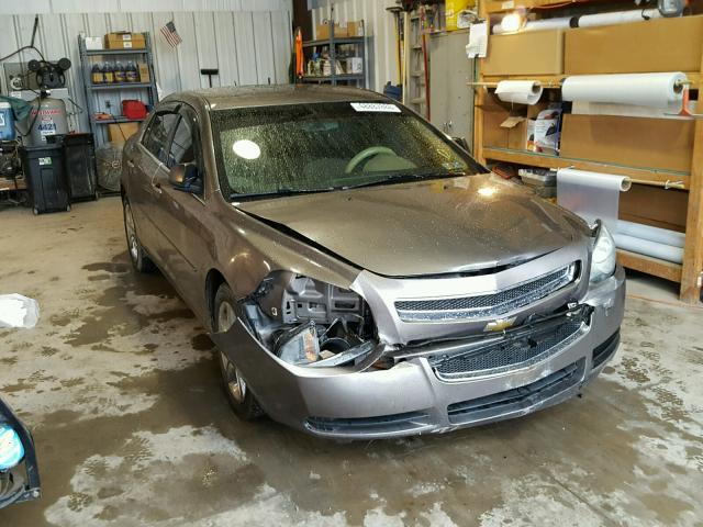 1G1ZB5EB8A4118728 - 2010 CHEVROLET MALIBU LS ნაცრისფერი ფოტო 1