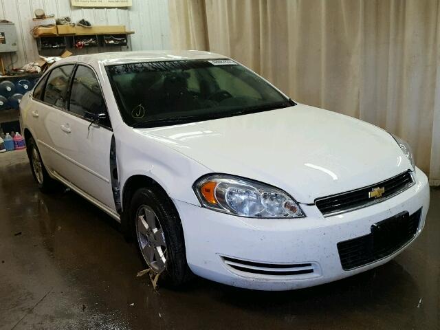 2G1WT55K369386686 - 2006 CHEVROLET IMPALA LT WHITE photo 1