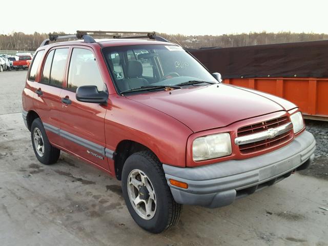 2CNBJ13C916900191 - 2001 CHEVROLET TRACKER RED photo 1