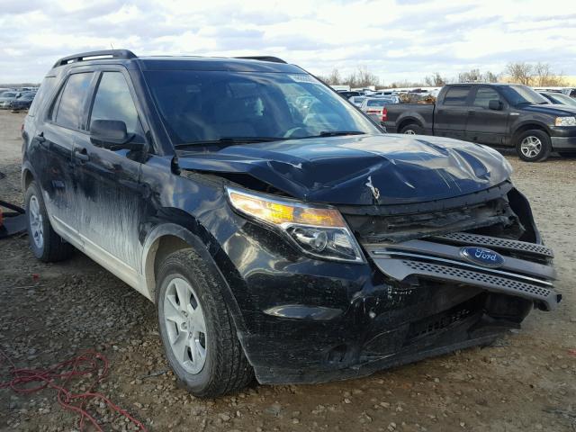 1FM5K7B82DGB27031 - 2013 FORD EXPLORER BLACK photo 1