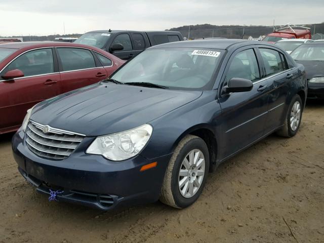 1C3LC46K48N211578 - 2008 CHRYSLER SEBRING LX BLUE photo 2