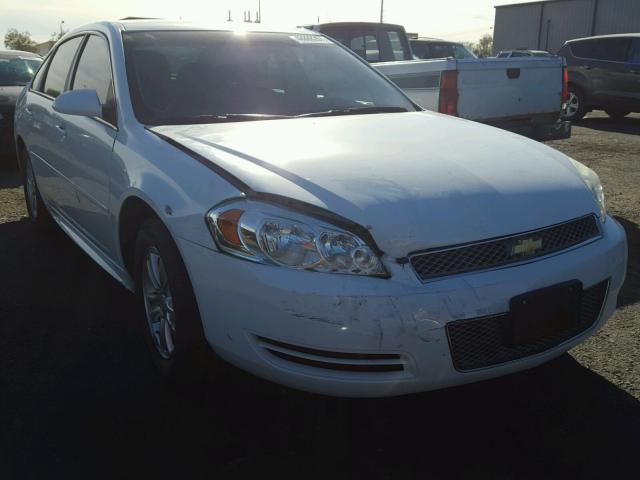 2G1WA5E31D1180762 - 2013 CHEVROLET IMPALA LS WHITE photo 1