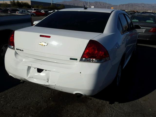 2G1WA5E31D1180762 - 2013 CHEVROLET IMPALA LS WHITE photo 4