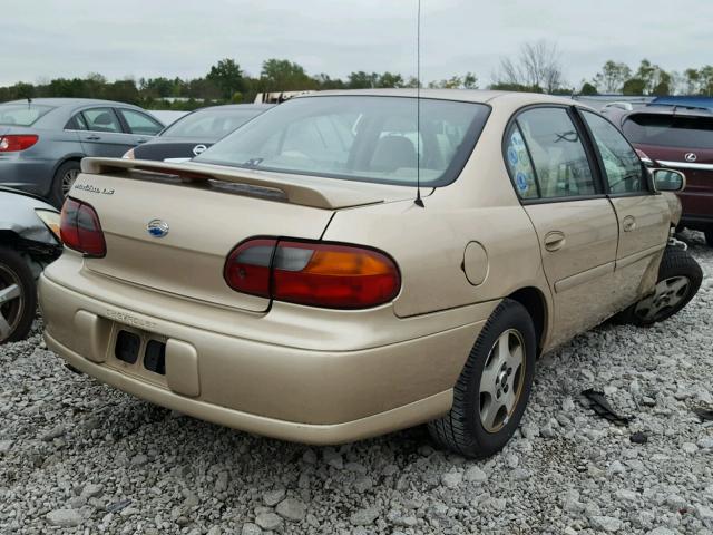 1G1NE52J13M608190 - 2003 CHEVROLET MALIBU LS ოქროსფერი ფოტო 4