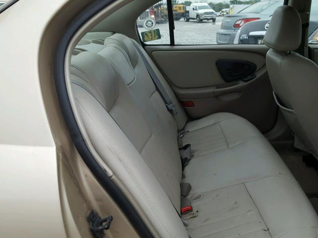 1G1NE52J13M608190 - 2003 CHEVROLET MALIBU LS ოქროსფერი ფოტო 6