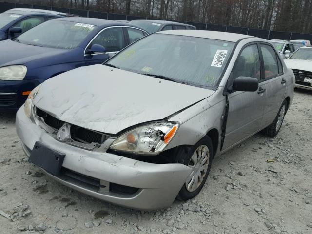 JA3AJ26E67U013790 - 2007 MITSUBISHI LANCER ES SILVER photo 2