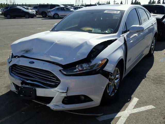 3FA6P0SU9GR194369 - 2016 FORD FUSION TIT WHITE photo 2