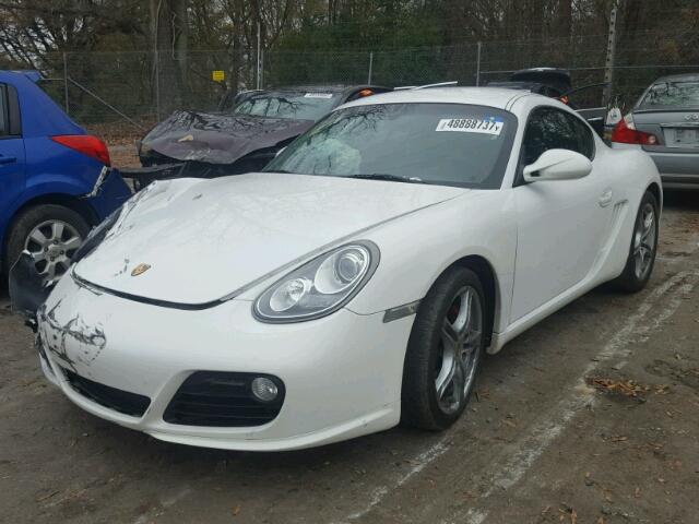 WP0AB2A87AU780099 - 2010 PORSCHE CAYMAN S WHITE photo 2