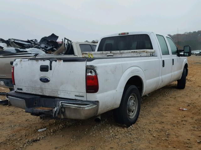 1FT7W2A64CEA76727 - 2012 FORD F250 SUPER WHITE photo 4