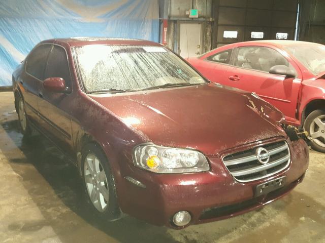 JN1DA31A13T411629 - 2003 NISSAN MAXIMA GLE BURGUNDY photo 1