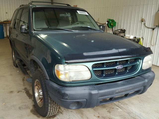 1FMYU22X2XUC21420 - 1999 FORD EXPLORER GREEN photo 1